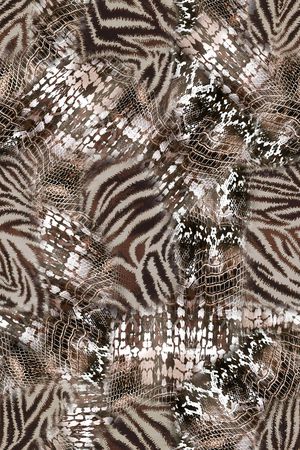 动物花卉印花华亿平台图片