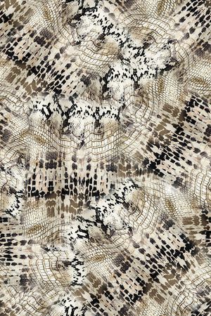 蛇纹印花华亿平台图片