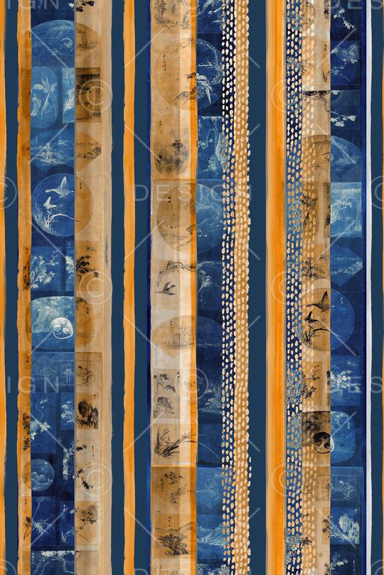 线条印花华亿平台图片