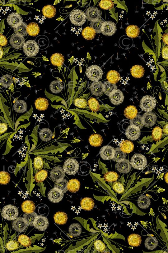 蒲公英印花华亿平台图片