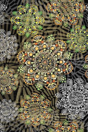 几何印花华亿平台图片