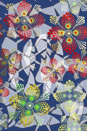 几何印花华亿平台图片