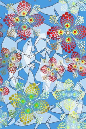 几何印花华亿平台图片