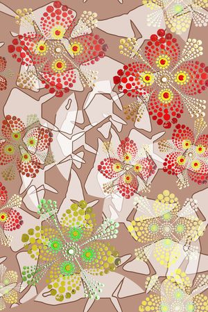 几何印花华亿平台图片