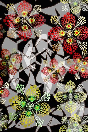 几何印花华亿平台图片