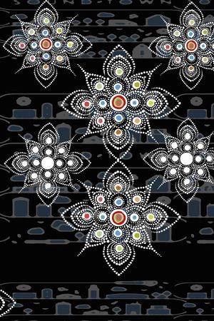 几何印花华亿平台图片