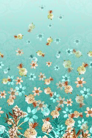 女装定位花印花华亿平台图片