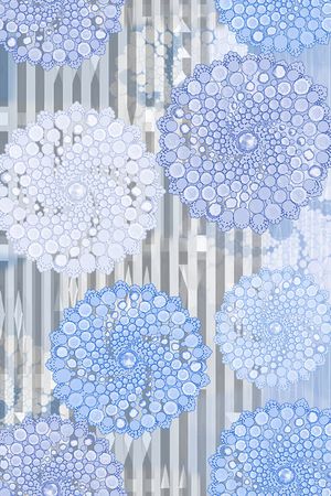 几何印花华亿平台图片