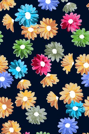 小碎花印花华亿平台图片