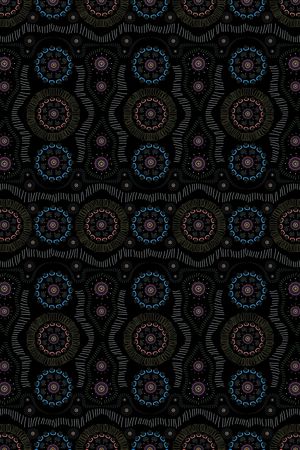 漩涡印花华亿平台图片