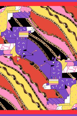 时尚印花华亿平台图片