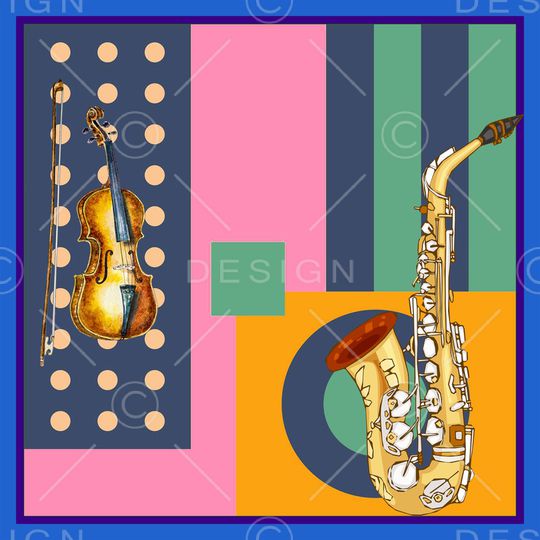 几何印花华亿平台图片