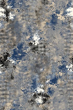 抽象男装印花华亿平台图片