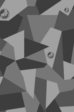 几何印花华亿平台图片