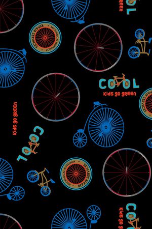 自行车印花华亿平台图片