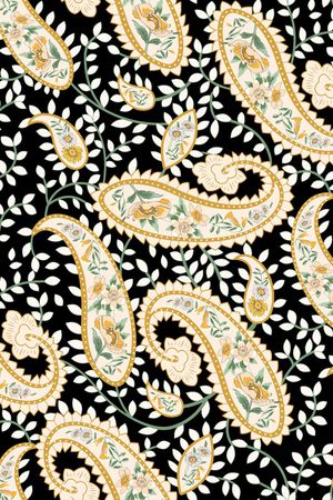 佩斯利印花华亿平台图片