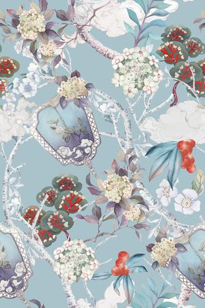 春夏华亿平台印花华亿平台图片