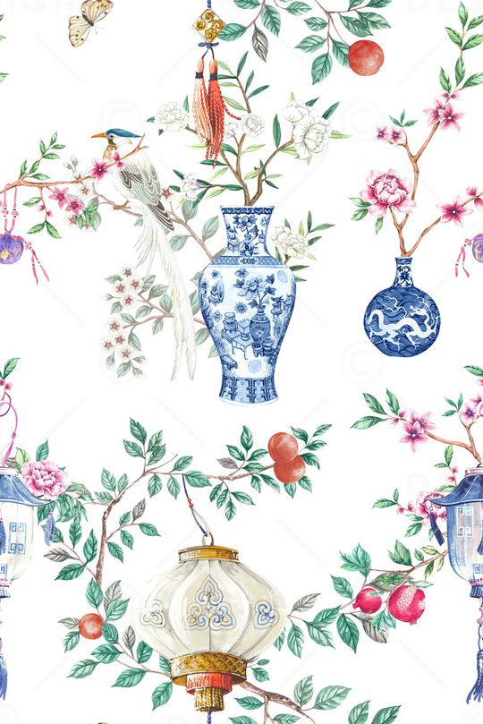 复古印花华亿平台图片