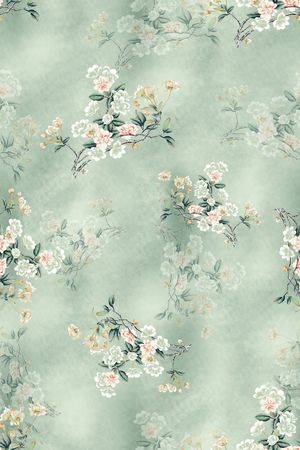 绿植树叶印花华亿平台图片