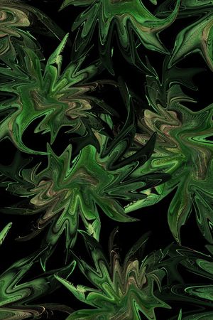 抽象花卉印花华亿平台图片