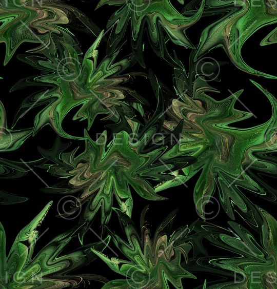 抽象花卉印花华亿平台图片