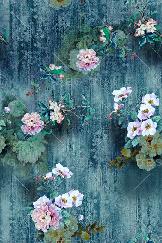 旗袍印花华亿平台图片