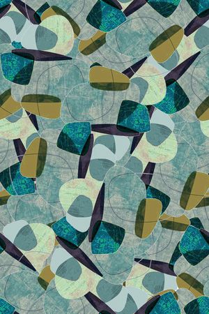 几何印花华亿平台图片