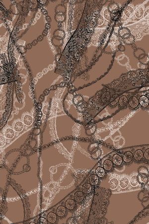 线条印花华亿平台图片