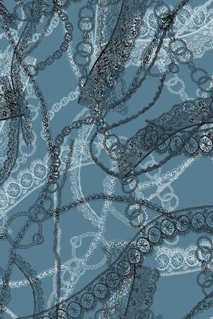 线条印花华亿平台图片