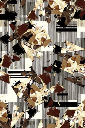 几何印花华亿平台图片