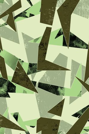 几何印花华亿平台图片