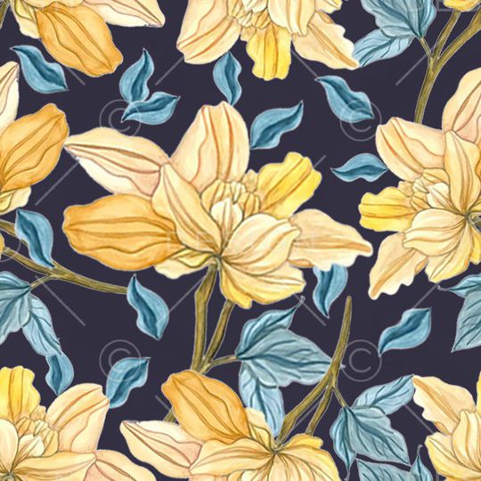 绿植树叶印花华亿平台图片