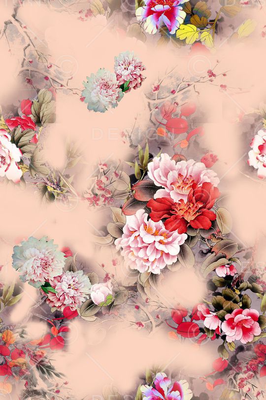 旗袍印花华亿平台图片