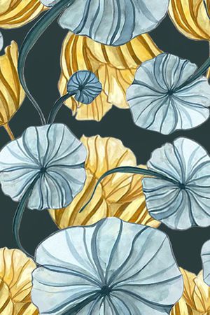 绿植树叶印花华亿平台图片