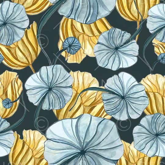 绿植树叶印花华亿平台图片