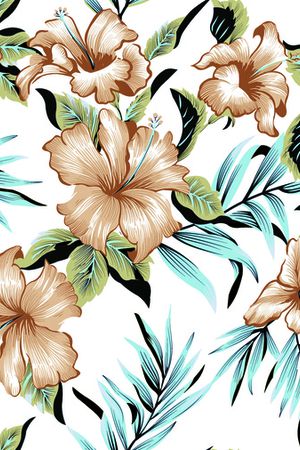 鲜花印花华亿平台图片