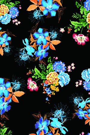 向日葵印花华亿平台图片