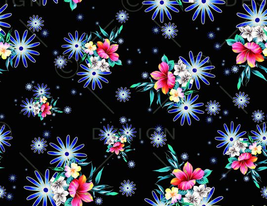 向日葵印花华亿平台图片