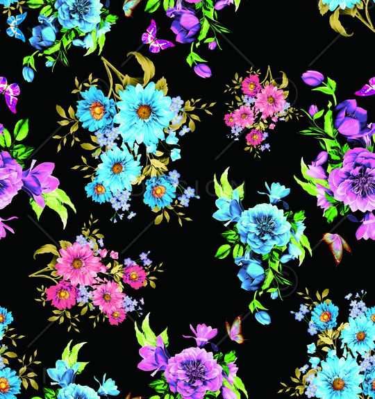 向日葵印花华亿平台图片