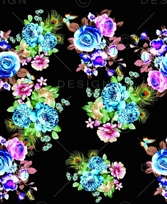 向日葵印花华亿平台图片