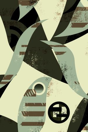 几何印花华亿平台图片