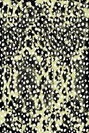 动物纹印花华亿平台图片