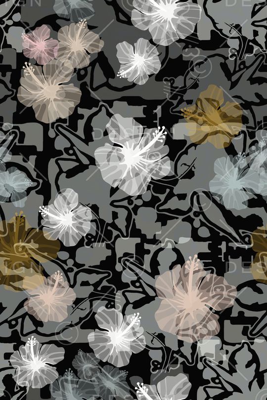 文艺印花华亿平台图片