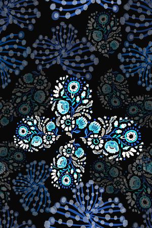 绿植树叶印花华亿平台图片