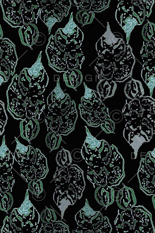 绿植树叶印花华亿平台图片