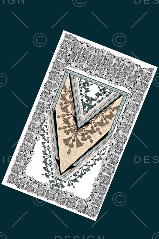 素雅大方印花华亿平台图片