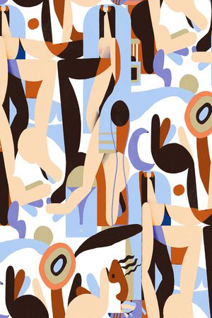 彩底花卉印花华亿平台图片