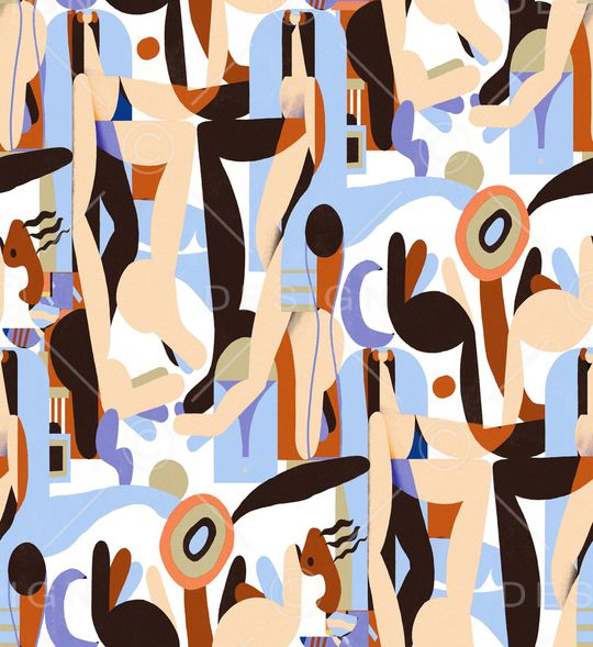 彩底花卉印花华亿平台图片