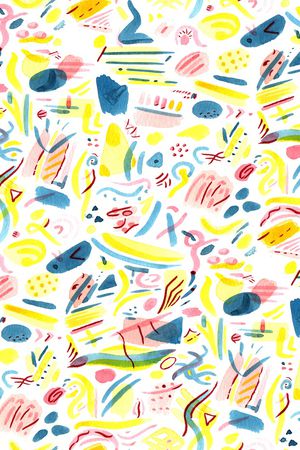 笔触印花华亿平台图片