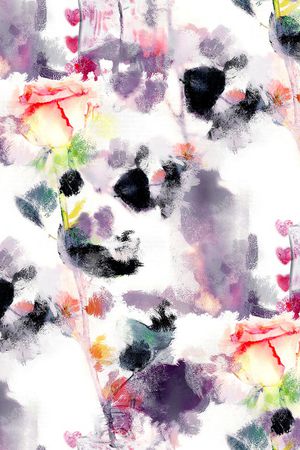 笔触印花华亿平台图片